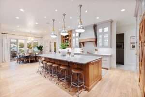 Beautiful Kitchen + Dining Room by Oak Built Custom Homes of Grand Junction, CO